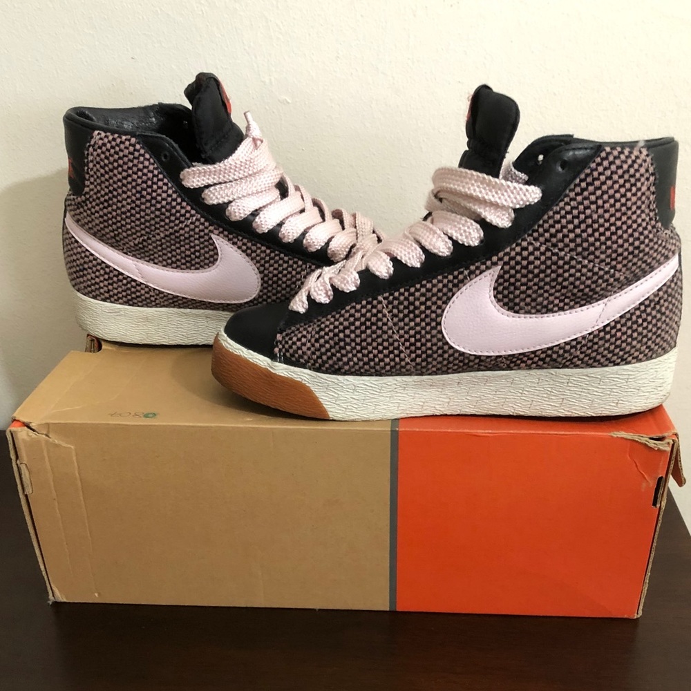 Women’s Blazer Mid 73 Premium Sneakers - Tweed